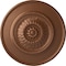 Ekena Millwork Floral Ceiling Medallion, Hand-Painted Polished Copper, 23 1/2"OD x 2 3/4"P CM23FLPOS - alternate 1